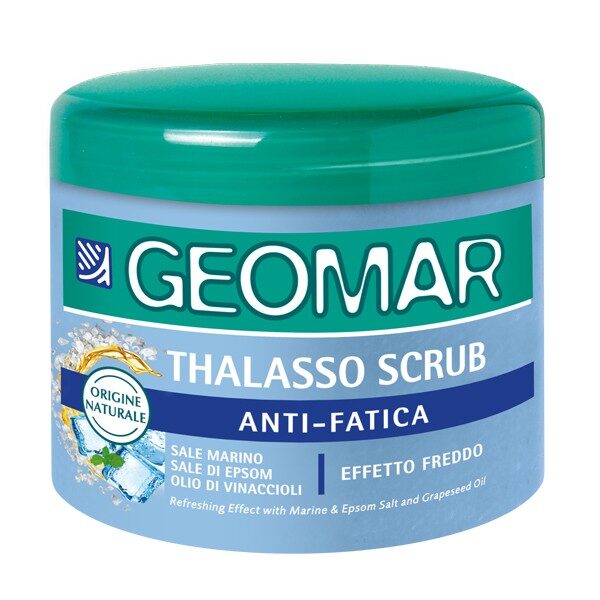 Geomar Thalasso Scrub fáradtság elleni bőrradír 600g (vegán)