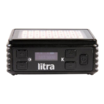 22940443_LI-48994_3.png Litra Pro, Hordozható Stúdiólámpa, 30 m-ig Vízálló, Ütésálló, 1200 Lumen, Fekete