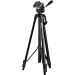 22942882_SP-620-540DLX_0001.png Sunpak 5400DLX állvány 3D fejjel, telefon és akciókamera adapterrel, fekete