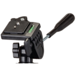 22942883_SP-620-540DLX_0002.png Sunpak 5400DLX állvány 3D fejjel, telefon és akciókamera adapterrel, fekete