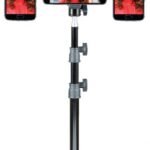 22946669_SP-VGE-LED72-6_1.jpg Sunpak Essential Vlogging Szett, monopod, telefonadapter, stúdió körlámpa, fekete