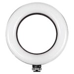 Sunpak Portable Vlogging Szett, tripod, telefonadapter, stúdió körlámpa, fekete