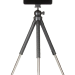 Sunpak Portable Vlogging Szett, tripod, telefonadapter, stúdió körlámpa, fekete