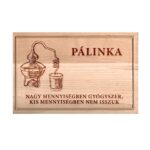 Pálinka No.1 egyedi vágódeszka nagy