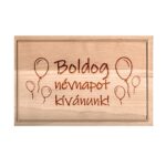 Névnapi vágódeszka lufikkal - XXL