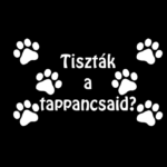 Lábtörlő - Tiszták a tappancsaid?
