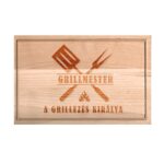 Egyedi vágódeszka grillmester - XXL