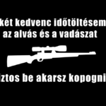 Lábtörlő - vadász