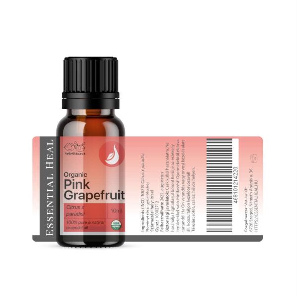 Grapefruit Pink Organic  - Organikus Pink Grapefruit illóolaj