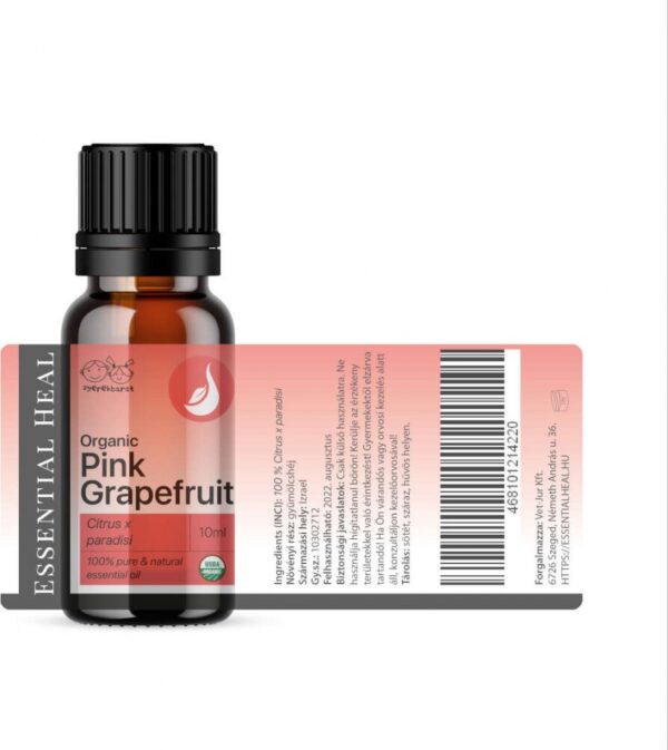 Grapefruit Pink Organic  - Organikus Pink Grapefruit illóolaj