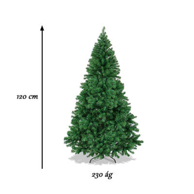 57555233_12020cm20mufenyo2023020ag.png Nordmann műfenyő 120 cm, 230 ág, ajándék fenyő illatosítóval