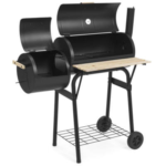 6024448_220az201ben20BBQ202.png 2in1 faszenes BBQ grill és smoker