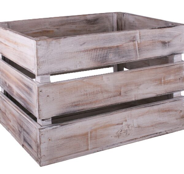 Egyedi bútor/kiegészítő Shabby magas láda 3 léces III