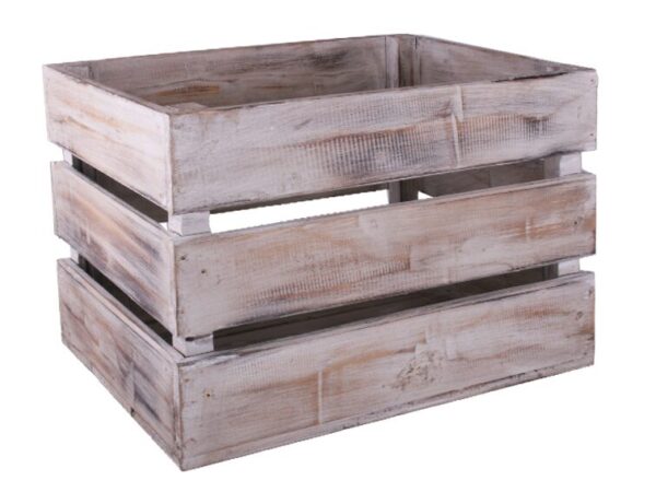 Egyedi bútor/kiegészítő Shabby magas láda 3 léces III