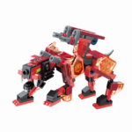 QMAN® 41221 | készségfejlesztő építőjáték | ÚJ: Csoda Kocka | Sugárvető kardfogú tigris