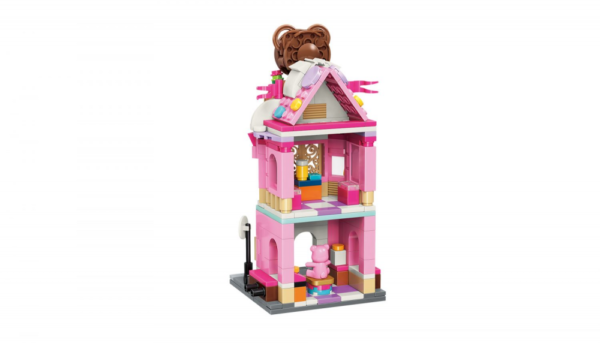 88775118_CO109-2.png QMAN® C0109 Keeppley | készségfejlesztő építőjáték | 281 db építőkocka | Maci Ház