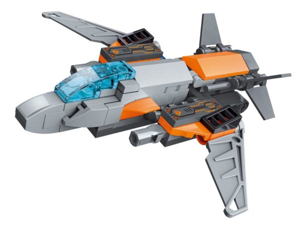 QMAN® 41102 | készségfejlesztő építőjáték | 699 db építőkocka | 8-az-1-ben Katonai harcszekér