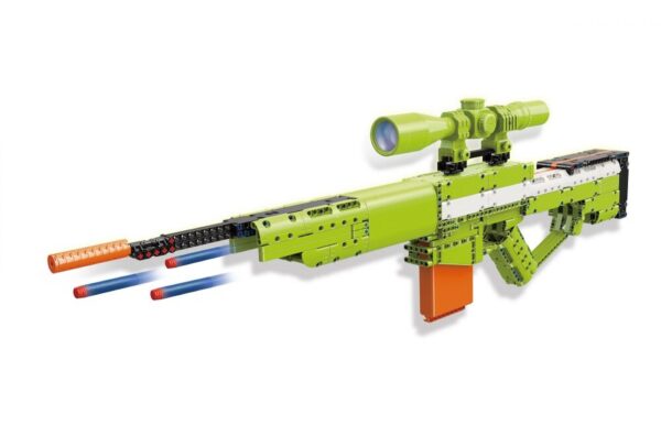 89375697_Qman-52006-3-lego-technic-kompatibilis-epitojatek-jatek1a-hu.jpg QMAN® 52006 | technic-kompatibilis építőjáték | 678 db építőkocka | AWM mesterlövész puska – 8x-os nagyítású távcsővel, 2 tárral, 20db szivacs tölténnyel