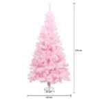 Timeless Tools Rózsaszín műfenyő - több méretben-210 cm-es