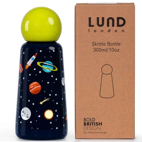 7368 Skittle Bottle Mini Planets LUND Skittle Mini BPA mentes acél kulacs 300ML PLANETS
