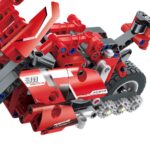 COGO® 5809 | technic-kompatibilis építőjáték | 300 db építőkocka | Motorbicikli