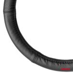product_image_1696499381.jpg Kormányvédő fekete varrással bőr lukacsos kivitel 41-43cm