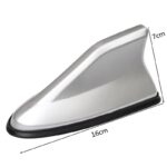 Cápauszonya antenna ezüst
