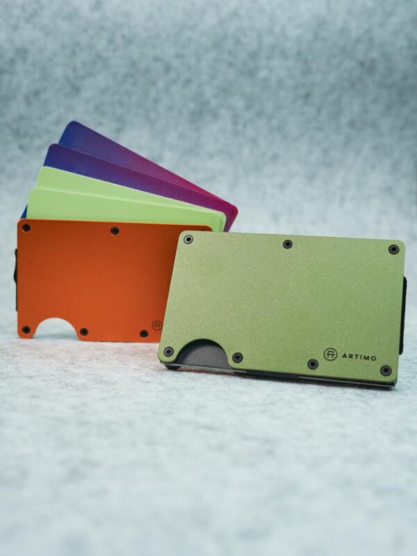 Artimo Wallet - Aluminum series - Burgundy