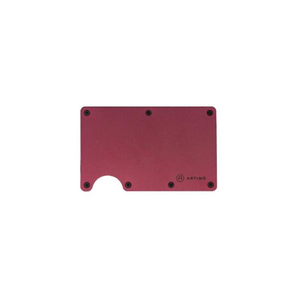 Artimo Wallet - Aluminum series - Burgundy