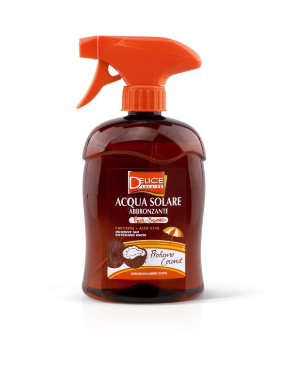 Delice Solaire színmegörző napozó víz kókusz illattal  500ml