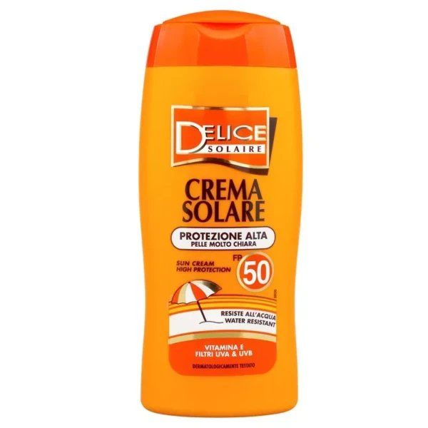 Delice Solaire magas faktorszámú naptej UVA-UVB védelemmel SPF50 250ml