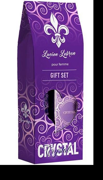 Lucien Lebron Crystal díszdoboz hölgyeknek (30ml edp+ 75ml dezodor)