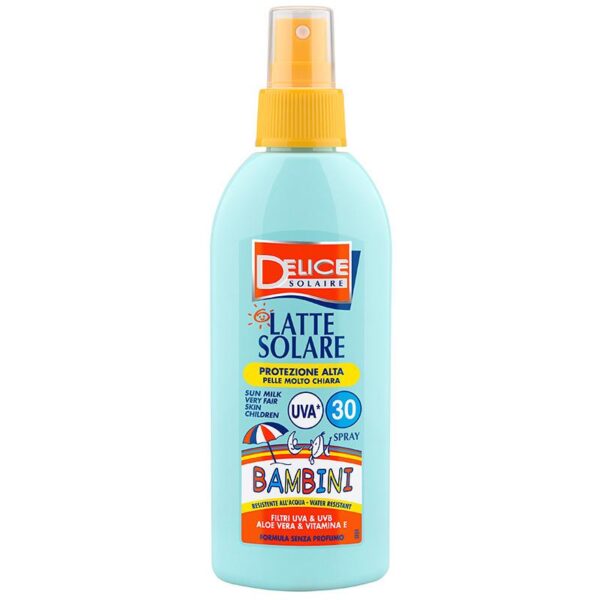 Delice Solaire gyermek hidratáló naptej E-vitamin kivonattal SPF30 150ml
