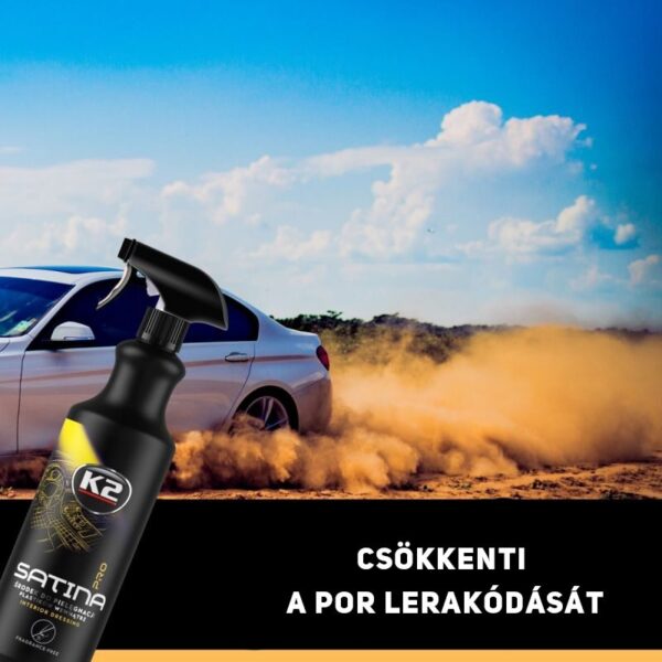 Műszerfal ápoló spray szatén fényű 1L