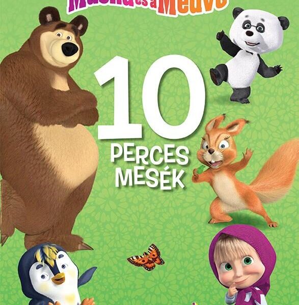 120289599_9789635993581.jpg Mása és a Medve: 10 perces mesék