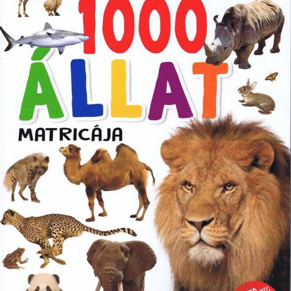 1000 állat matricája - Fehér