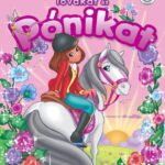Színezz lovakat és pónikat - 4. (Virágkoszorú)