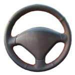 Peugeot 307 bőr kormányvédő – méretpontos, varrható kivitel