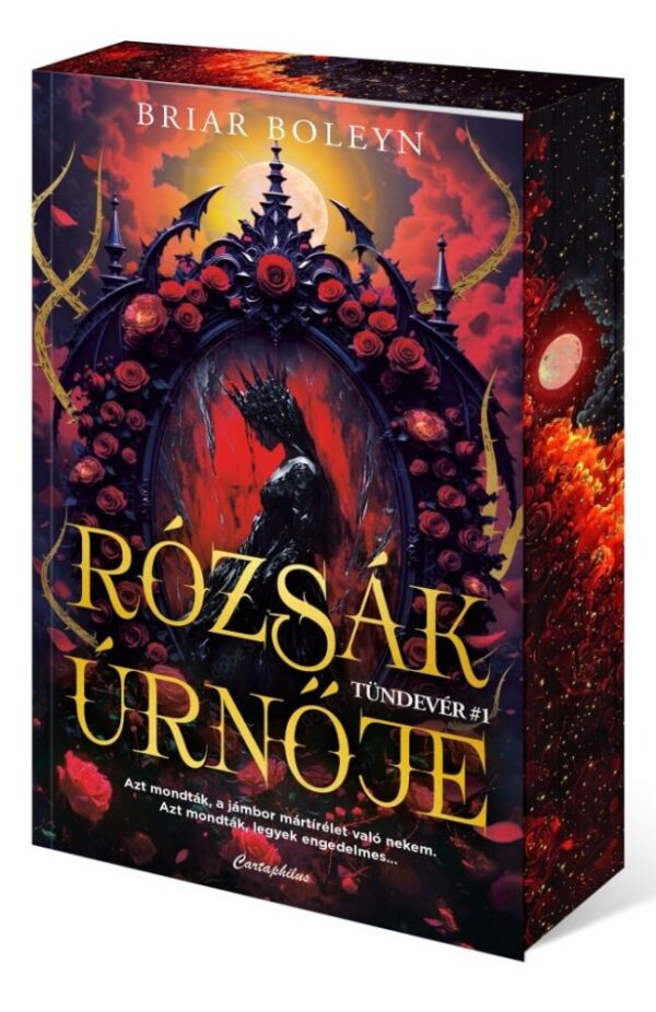 122132687_9789636940966.jpg Rózsák úrnője - Tündevér 1. - Éldekorált kiadás