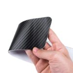 Küszöb védőfólia karbon fekete 4db