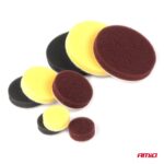 122587402_polirozo_korong_szett_mini_korong-2.jpg Polírozó korong szett fúróba fogható – 15 részes mini autópolírozó készlet