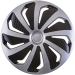122593112_disztarcsa_windsilver.png Dísztárcsa 15" Wind Silver & Black 4db