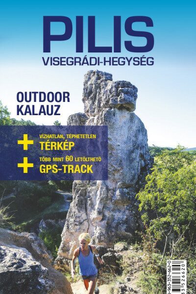 87436443_9789633526620.jpg Pilis, Visegrádi-hegység 4in1 outdoor kalauz + turista- kerékpáros- és lovas térkép - 1:40 000