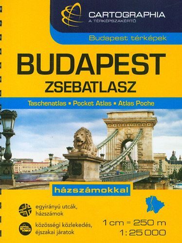 87540914_BUDAPEST2520ZSEBATLASZ.jpg Budapest zsebatlasz 1:25 000